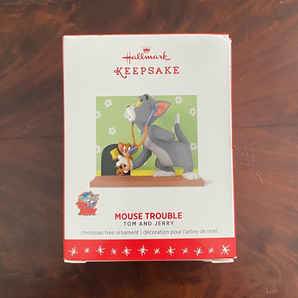 Hallmark Ornament Tom and Jerry Mouse Trouble New in Box 2016